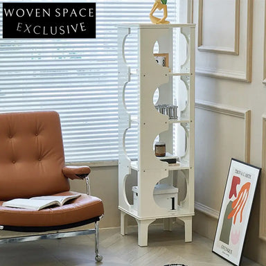 Modern Acrylic Multi-Height Storage Cabinet for Home Office Living Room
