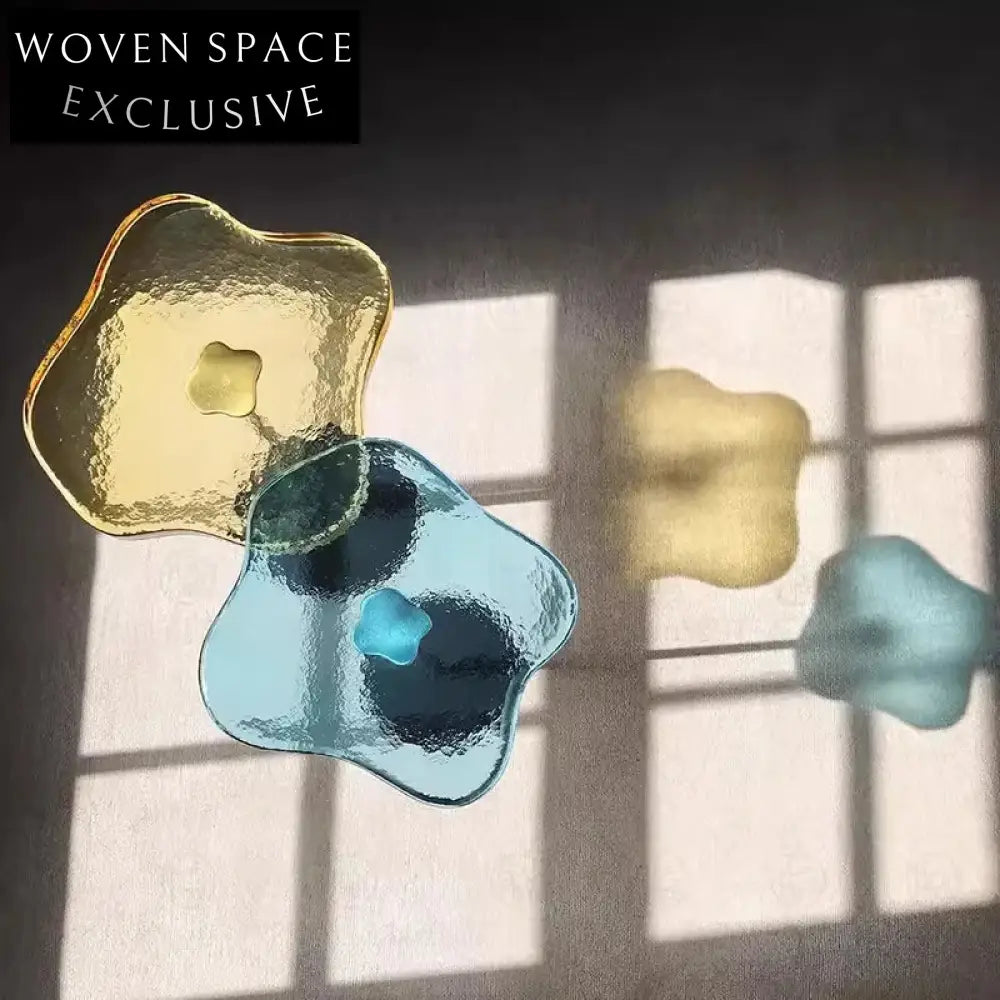 Modern Acrylic Rainbow Glass Top Coffee Table for Vibrant Home Decor