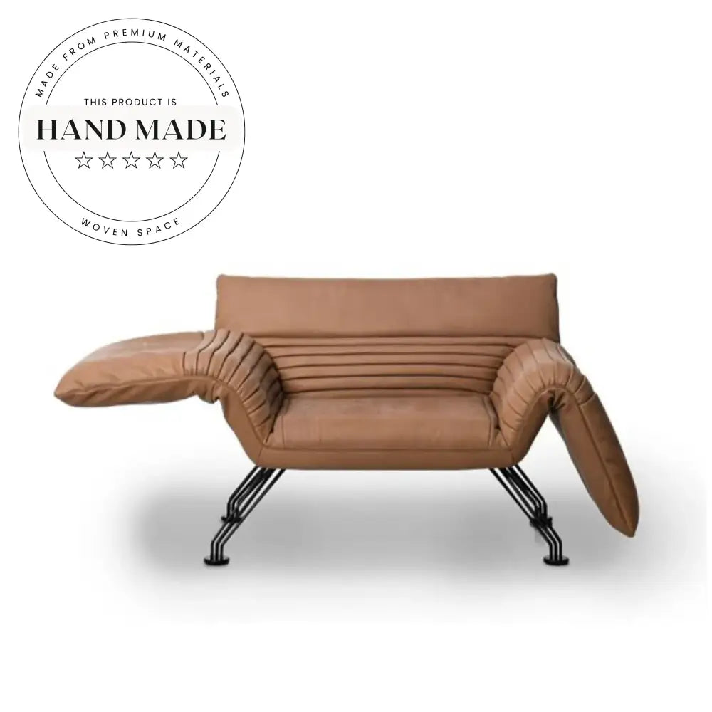 Modern Adjustable Leather Recliner Armchair for Ultimate Comfort