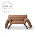 Modern Adjustable Leather Recliner Armchair for Ultimate Comfort