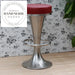 Modern Adjustable Leather Swivel Barstool for Kitchen Island & Home Bar Dining