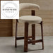 Modern Adjustable Swivel Wooden Bar Stool for Kitchen, Home Bar, Club Dining