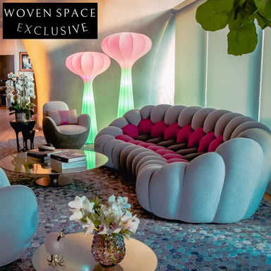 Modern American Living Room Sofa Set with Customizable Colors and Sizes