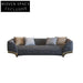 Modern American Style Three-Seater Fabric Sofa for Ultimate Living Room Comfort