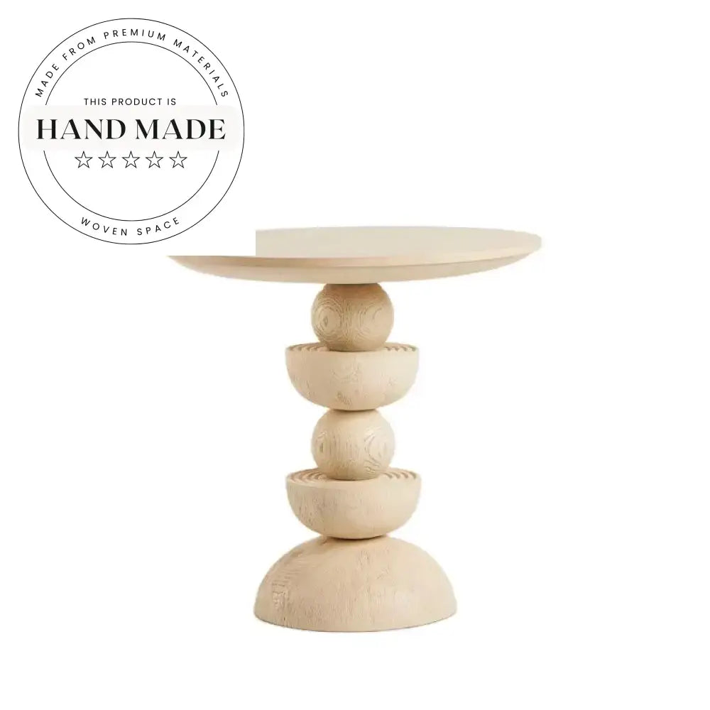 Modern Antique Solid Wood Balcony Lounge Decorative Side Table