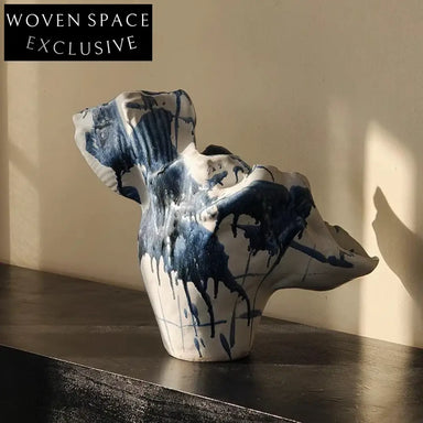 Modern Art Minimalist Ceramic Tabletop Flower Vase