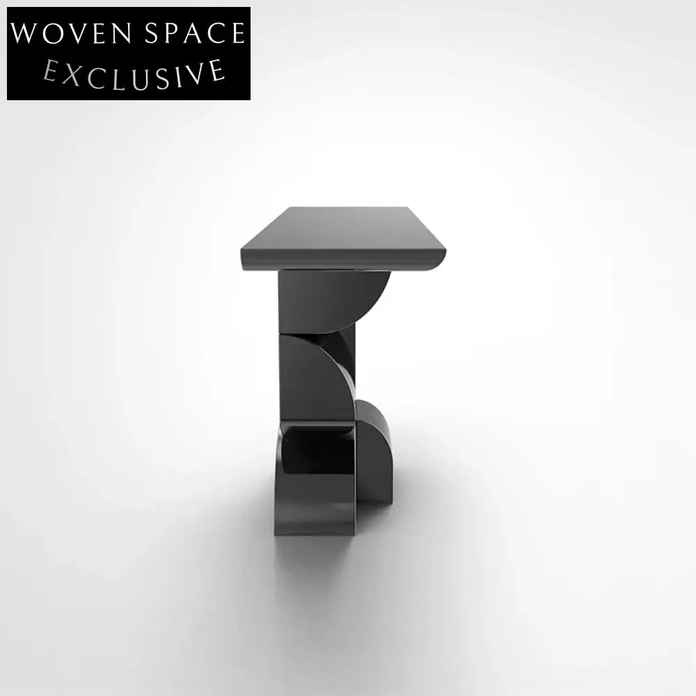 Modern Artistic Metal MDF Living Room Hotel Entryway Console Table