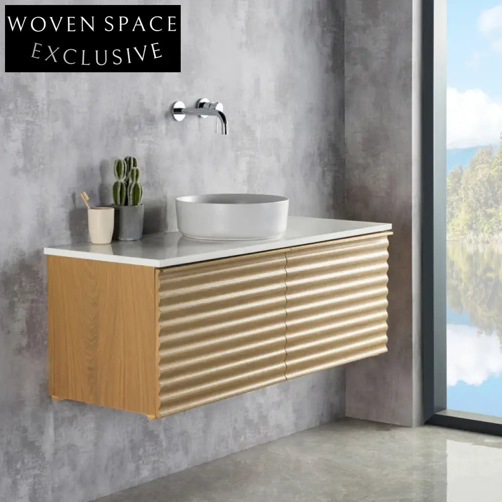 Modern Bathroom Vanity Cabinet Set with Storage & Durable Wood Construction