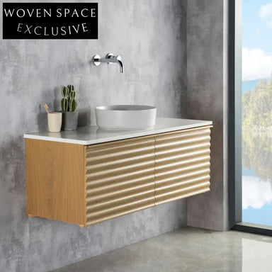 Modern Bathroom Vanity Cabinet Set with Storage & Durable Wood Construction