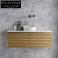 Modern Bathroom Vanity Cabinet Set with Storage & Durable Wood Construction