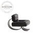 Modern Black Leather Single Recliner Lounge Accent Chair with Metal Legs