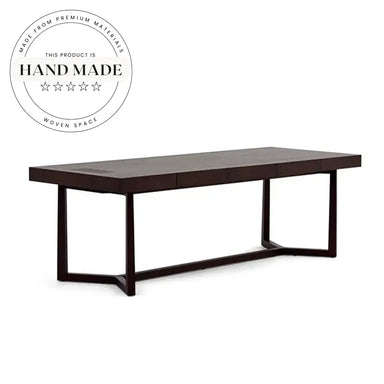 Modern Black Solid Wood Nordic Executive Writing Office Desk