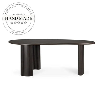 Modern Black Solid Wood Nordic Home Office Writing Desk