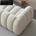 Modern Boucle Floor Lounge Sofa Sectional Set Luxurious Designer Living Room