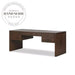 Modern Brown Presidential Solid Wood Executive Secretary Office Desk