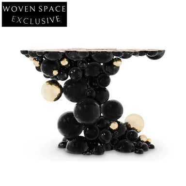 Modern Bubble Shape Stainless Steel Luxury Console Table for Entryway Hallway