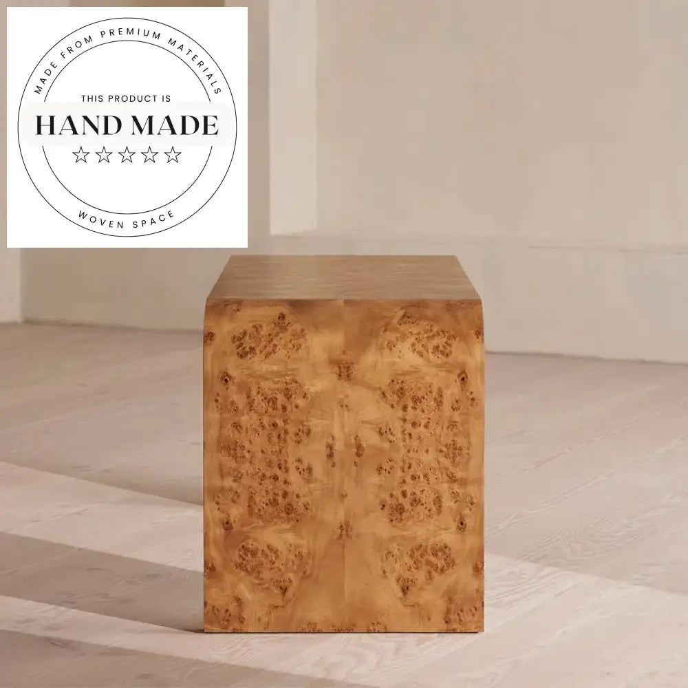 Modern Burl Solid Wood Nordic Secretaire Boss Computer Writing Desk