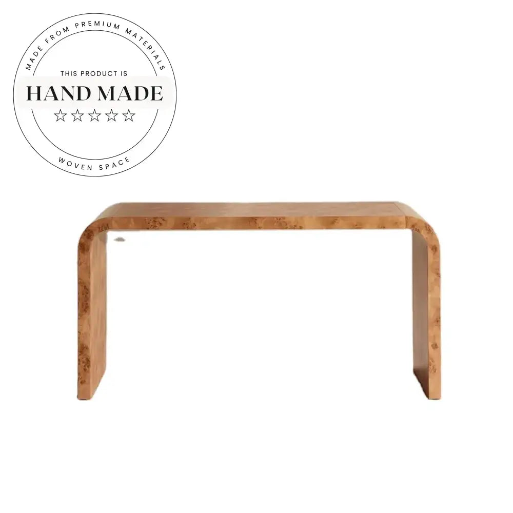 Modern Burl Solid Wood Nordic Secretaire Boss Computer Writing Desk