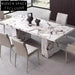 Modern Calacatta Viola Sintered Stone Rectangle Thickening Board Dining Table