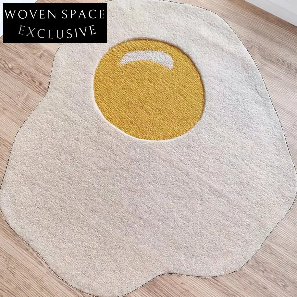 Modern Cartoon Irregular Shaped Area Rug for Kids Bedroom Home Decor