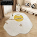 Modern Cartoon Irregular Shaped Area Rug for Kids Bedroom Home Decor