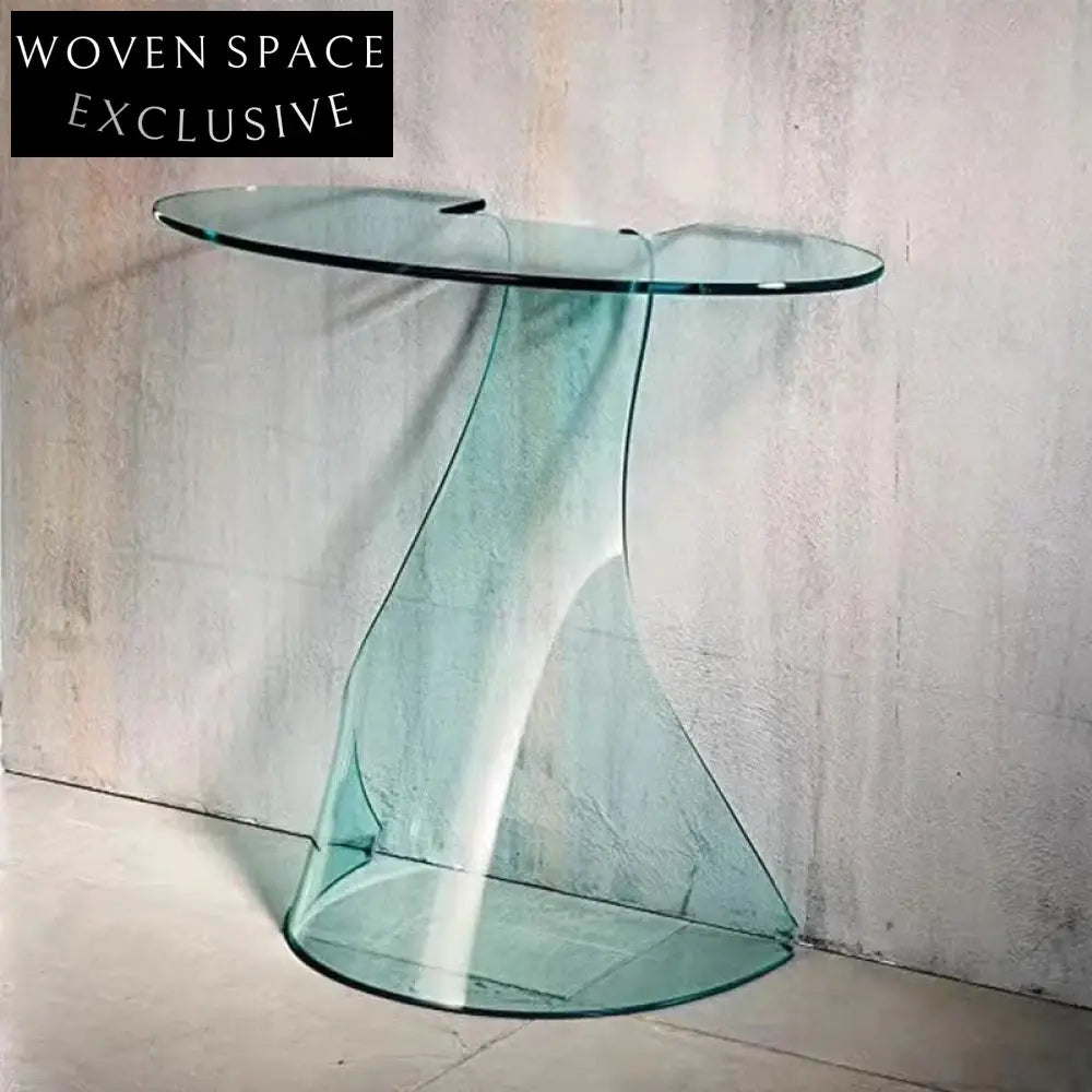 Modern Clear Acrylic Console Table for Elegant Living Room Hallway