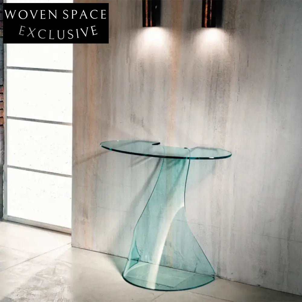 Modern Clear Acrylic Console Table for Elegant Living Room Hallway