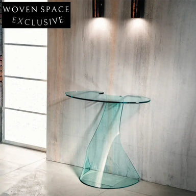 Modern Clear Acrylic Console Table for Elegant Living Room Hallway