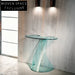 Modern Clear Acrylic Console Table for Elegant Living Room Hallway