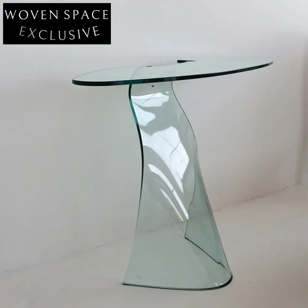 Modern Clear Acrylic Console Table for Elegant Living Room Hallway