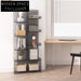 Modern Clear Acrylic Display Bookshelf Cabinet for Living Room Office Bedroom