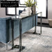 Modern Clear Acrylic Glass Entryway Console Table