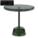Modern Clear Acrylic Round Coffee Table, Elegant Living Room Side Table