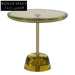 Modern Clear Acrylic Round Coffee Table, Elegant Living Room Side Table
