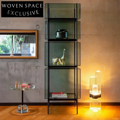 Modern Clear Acrylic Round Coffee Table, Elegant Living Room Side Table