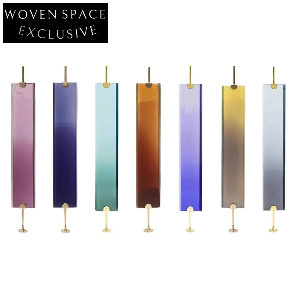 Modern Clear Acrylic Stainless Steel Art Deco Style Grand Entrance Room Divider