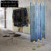 Modern Clear Acrylic Stainless Steel Art Deco Style Grand Entrance Room Divider