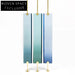 Modern Clear Acrylic Stainless Steel Art Deco Style Grand Entrance Room Divider