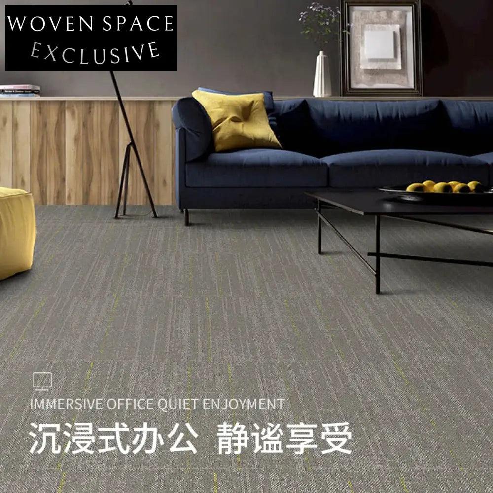 Modern Commercial Nylon Flame Retardant Office Carpet Tile Square