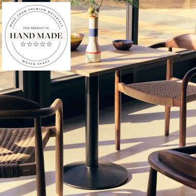 Modern Commercial Solid Wood Dining Table for Hotel Restaurant Cafe Bistro