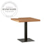 Modern Commercial Wooden Dining Table for Hotel Restaurant Cafe Bistro