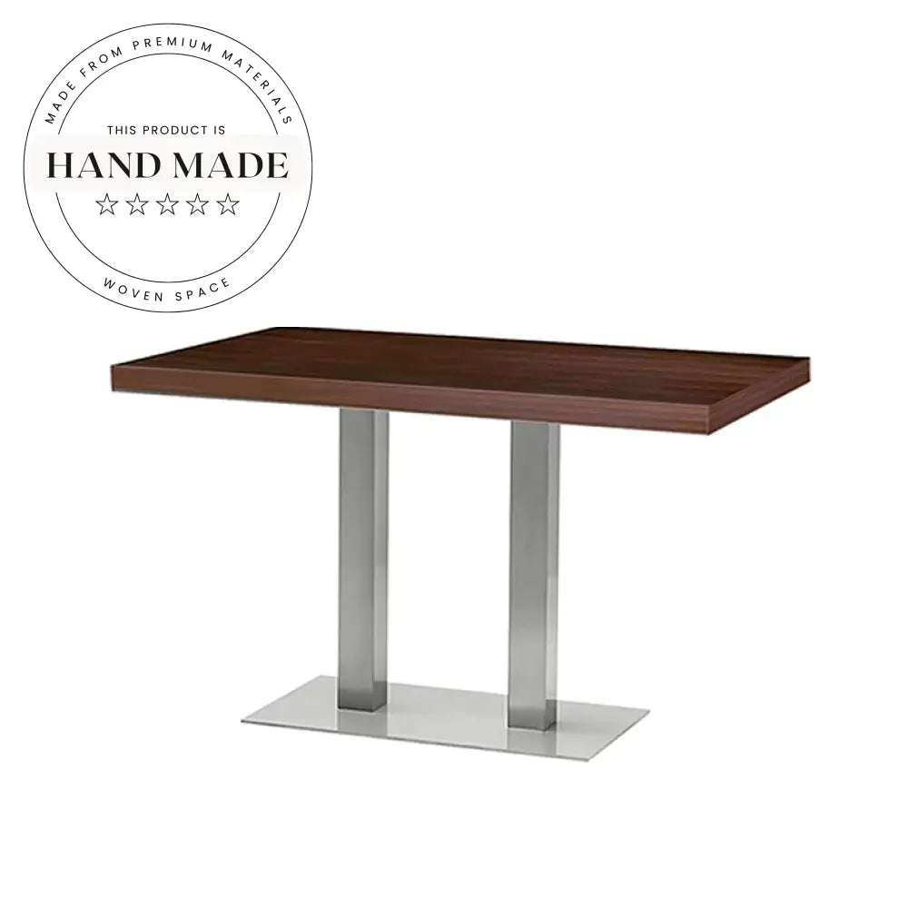 Modern Commercial Wooden Dining Table for Hotel Restaurant Cafe Bistro