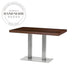 Modern Commercial Wooden Dining Table for Hotel Restaurant Cafe Bistro