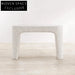 Modern Cream Concrete Coffee Table for Stylish Indoor & Outdoor Living