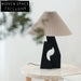 Modern Creative Fabric Fiberglass Light Luxury Stylish Table Lamp for Room