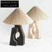 Modern Creative Fabric Fiberglass Light Luxury Stylish Table Lamp for Room