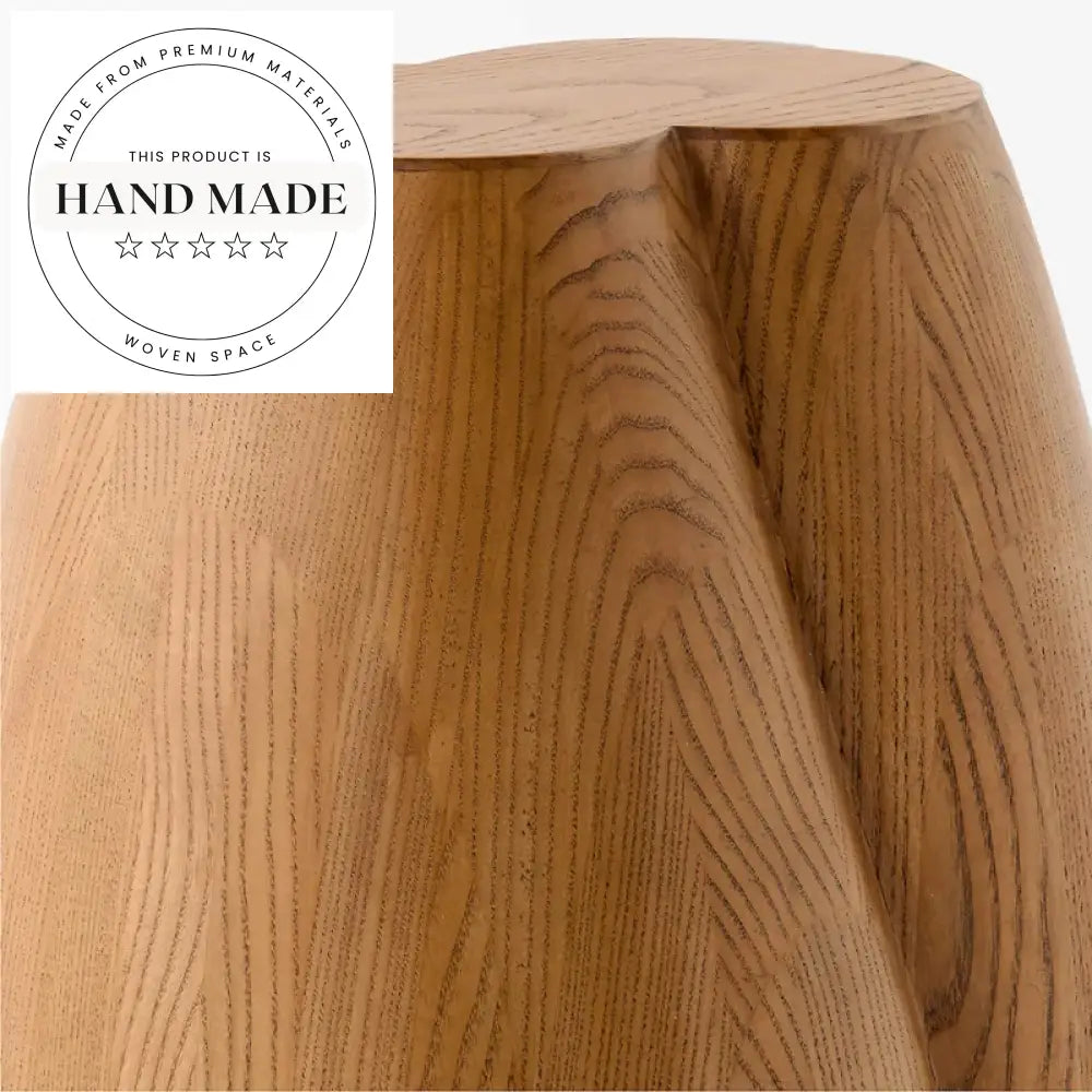 Modern Creative Irregular Solid Wood Personalized Lounge Corner Side Table