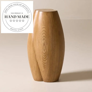 Modern Creative Irregular Solid Wood Personalized Lounge Corner Side Table