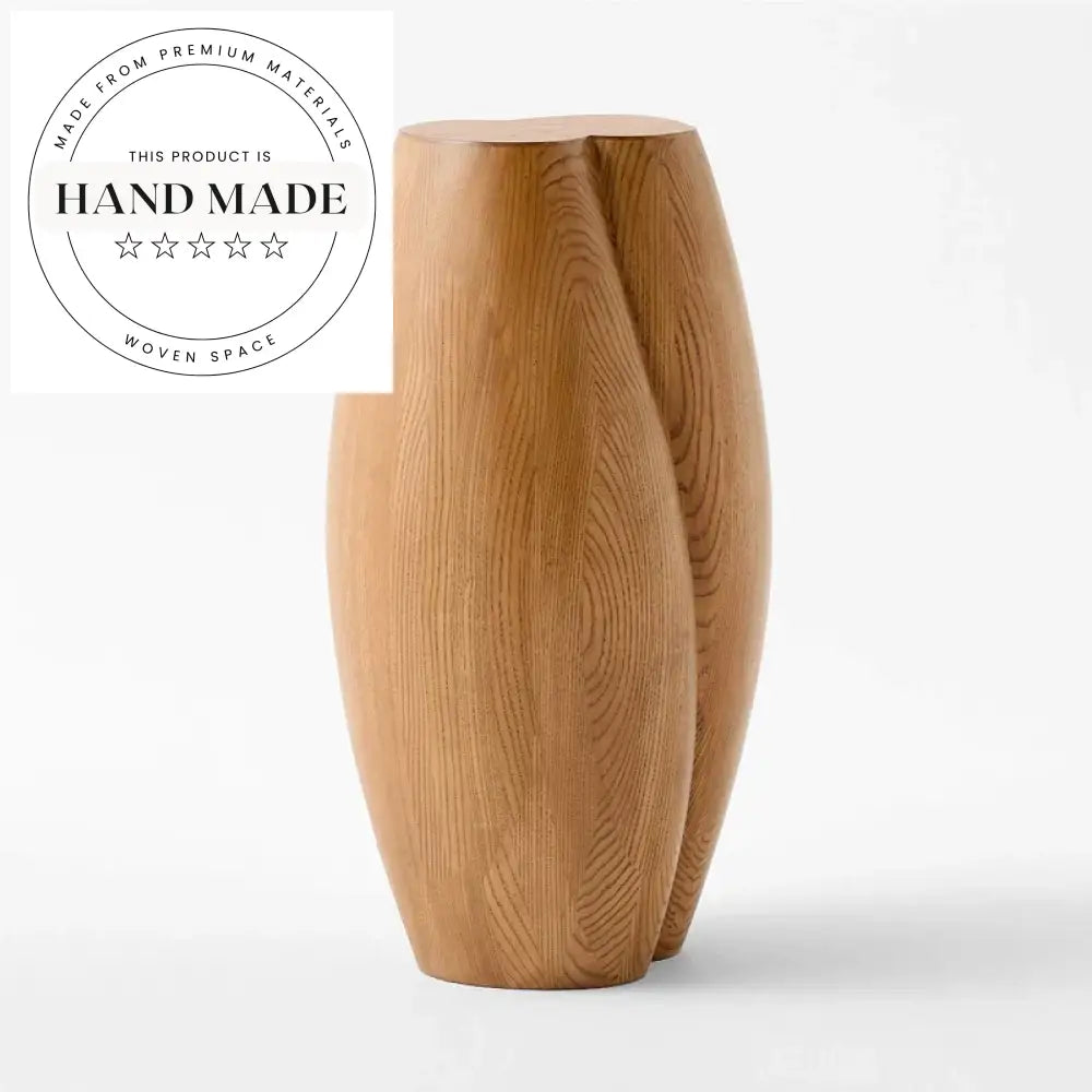 Modern Creative Irregular Solid Wood Personalized Lounge Corner Side Table