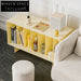 Modern Creative Kids Acrylic Plastic Storage Bookcase, Yellow